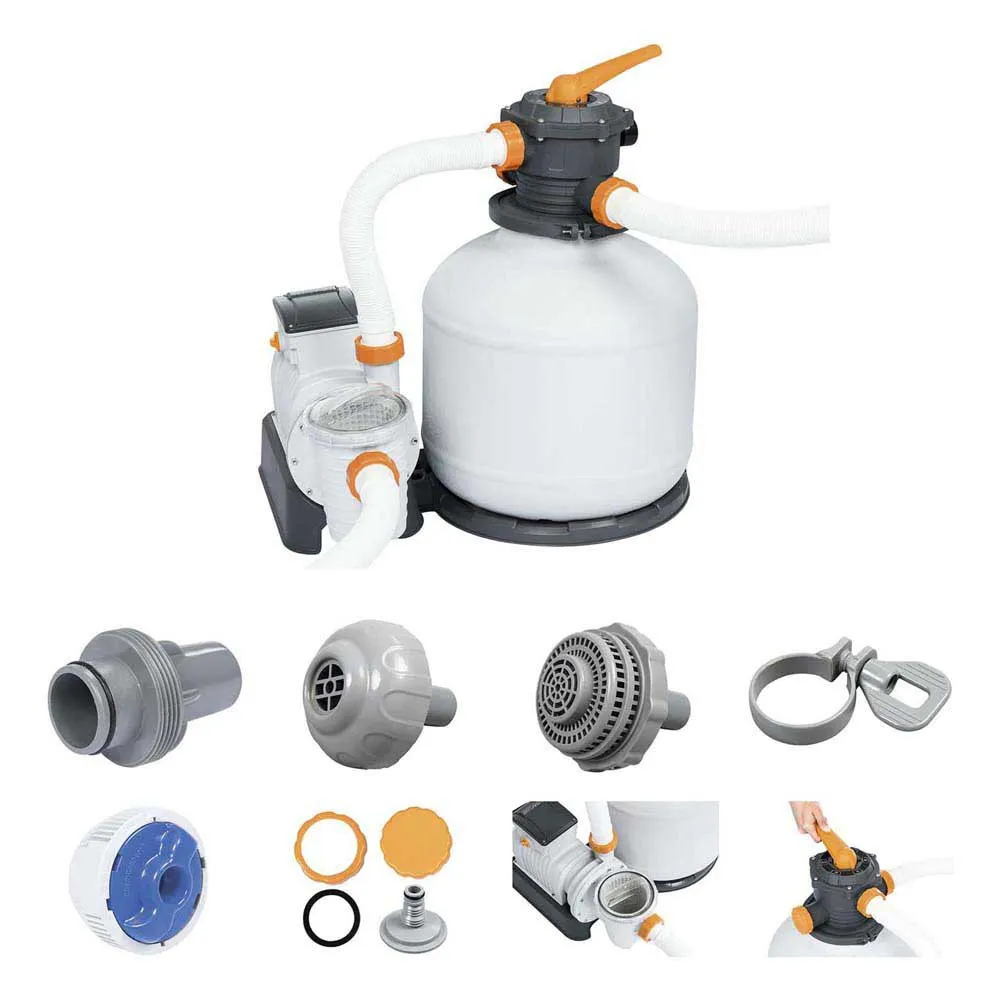 Bestway Bomba De Filtración 58486 11355 L/h Unidades 6 Bestway Bomba De Filtración 58486 11355 L/h Unidades - Imagen 4