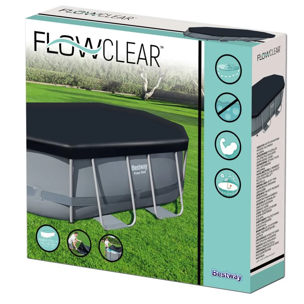 Bestway Cubierta De Piscina Flowclear 300x200 Cm 8 Bestway Cubierta De Piscina Flowclear 300x200 Cm - Imagen 6