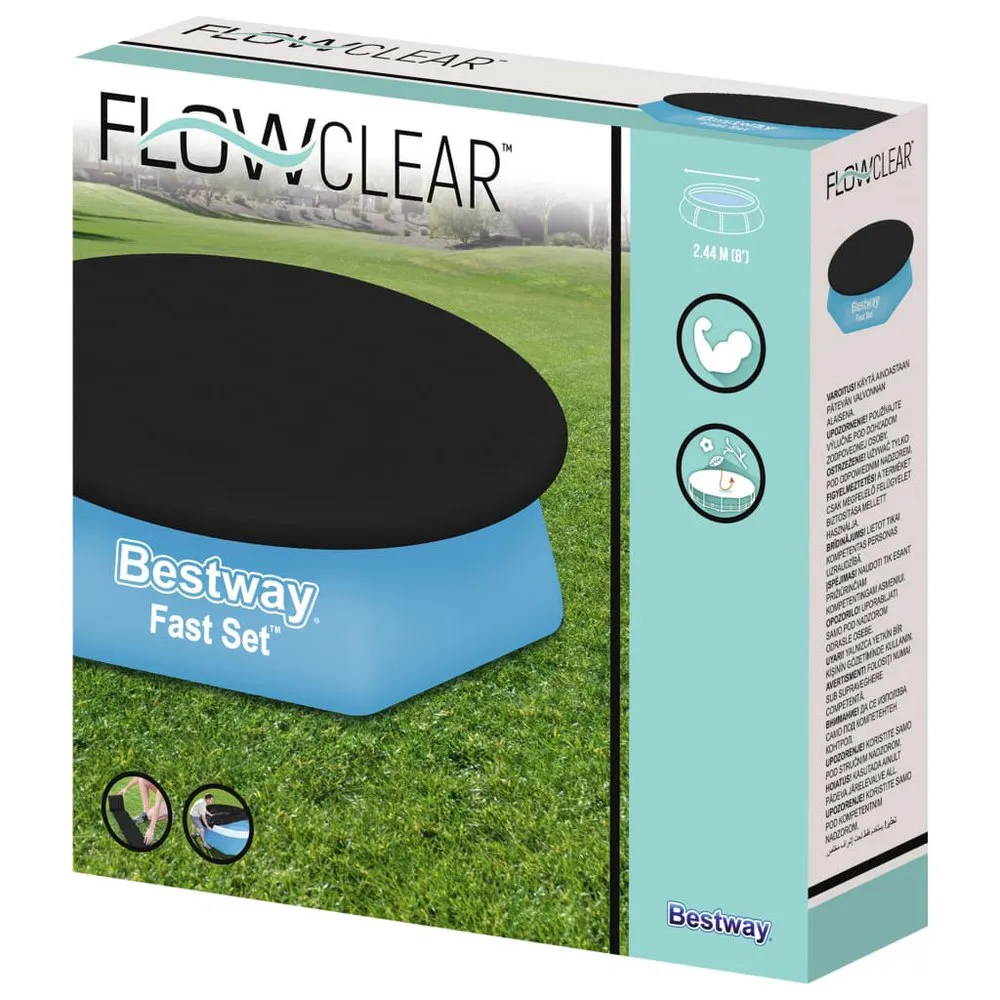 Bestway Cubierta De Piscina Flowclear Fast 240 Cm 4 Bestway Cubierta De Piscina Flowclear Fast 240 Cm - Imagen 2