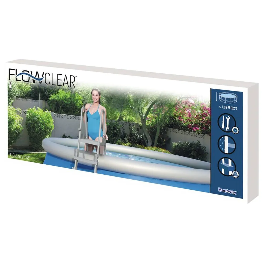 Bestway Escalera Para Piscina 4 Peldaños Seguridad 132 Cm 9 Bestway Escalera Para Piscina 4 Peldaños Seguridad 132 Cm - Imagen 7