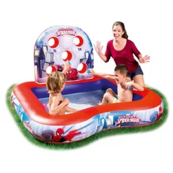 Bestway Piscina De Juegos Hinchable Cuadrada Spiderman 155x155x99 Cm -Bestway Ventas bestway piscina de juegos hinchable cuadrada spiderman 155x155x99 cm 2