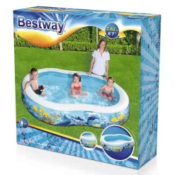 Bestway Piscina Hinchable Ovalada Family 262x157x46 Cm -Bestway Ventas bestway piscina hinchable ovalada family 262x157x46 cm 3