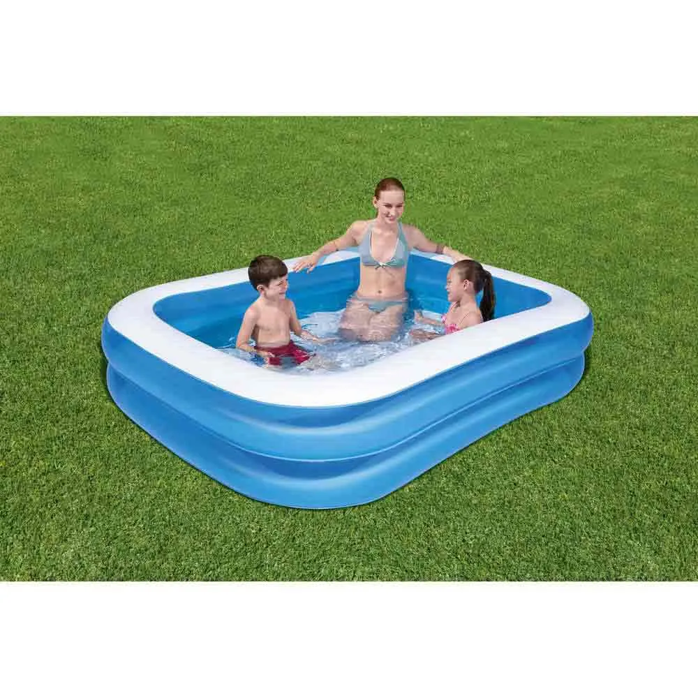 Bestway Piscina Hinchable Rectangular Family 211x132x46 Cm 5 Bestway Piscina Hinchable Rectangular Family 211x132x46 Cm - Imagen 3