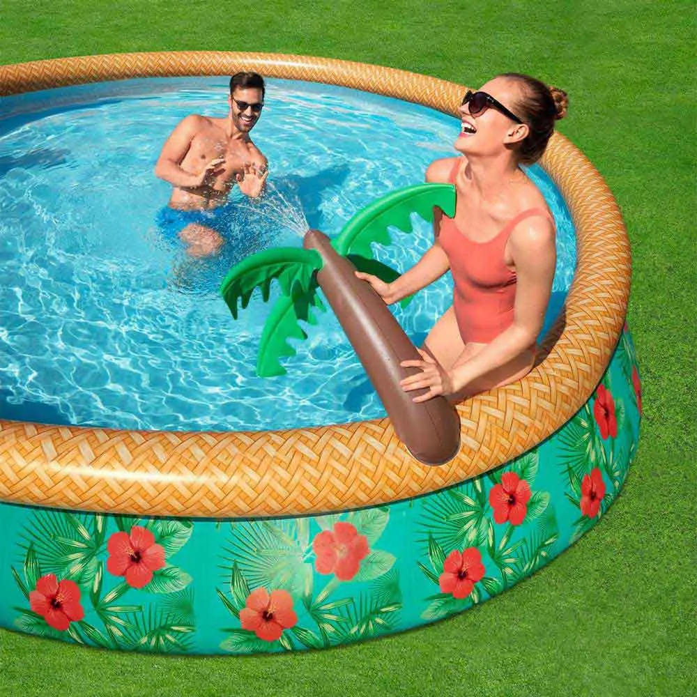 Bestway Piscina Hinchable Redonda Paradise Palms 457x 84 Cm 8 Bestway Piscina Hinchable Redonda Paradise Palms 457x 84 Cm - Imagen 6