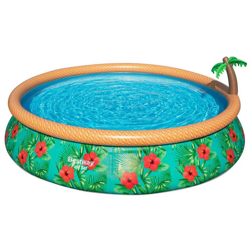 Bestway Piscina Hinchable Redonda Paradise Palms 457x 84 Cm 3 Bestway Piscina Hinchable Redonda Paradise Palms 457x 84 Cm