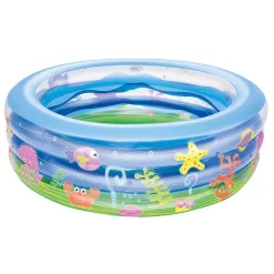 Bestway Piscina Hinchable Redonda Summer Wave Crystal 196x53 Cm