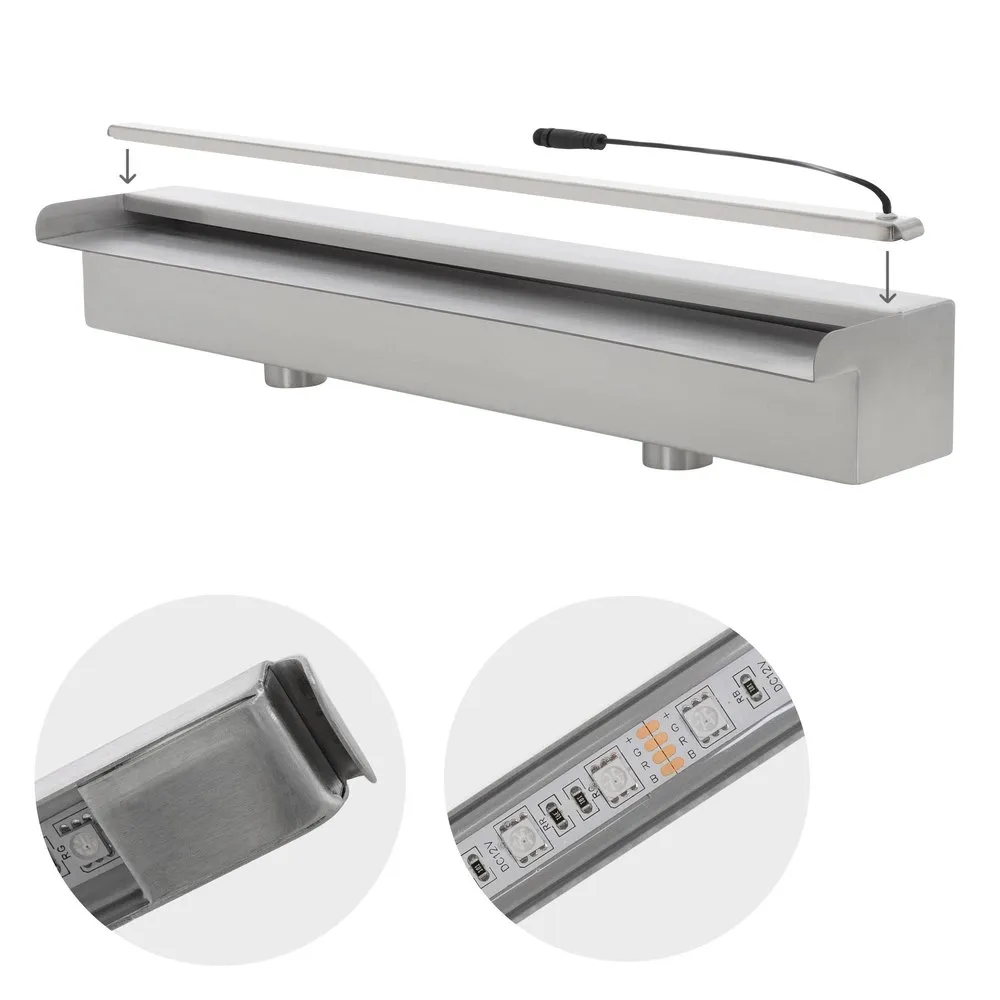 Cascada Piscina Led RGB 60 Cm 6 Cascada Piscina Led RGB 60 Cm - Imagen 4