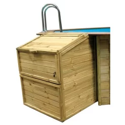 GRE Caseta De Filtración De Madera