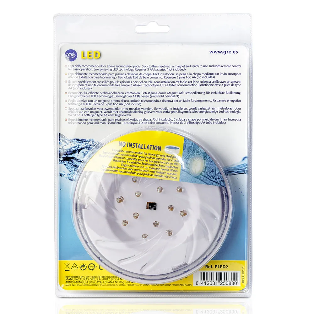 Proyector LED Para Piscinas Elevadas 2 Unidades 4 Proyector LED Para Piscinas Elevadas 2 Unidades - Imagen 2