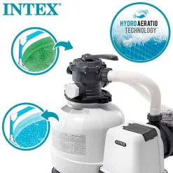 Intex Bomba Filtro Arena Krystal Clear 10.500L/h 12 Intex Bomba Filtro Arena Krystal Clear 10.500L/h -Bestway Ventas intex bomba filtro arena krystal clear 10.500l h 3