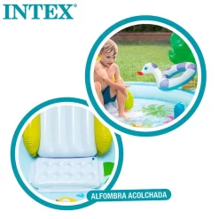 Intex Centro De Juegos Cocodrilo 2 Piscinas -Bestway Ventas intex centro de juegos cocodrilo 2 piscinas 3