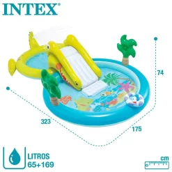 Intex Centro De Juegos Cocodrilo 2 Piscinas -Bestway Ventas intex centro de juegos cocodrilo 2 piscinas 5