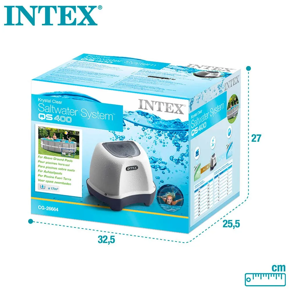 Intex Clorador Salino Para Piscinas Hasta 17 M³ 9 Intex Clorador Salino Para Piscinas Hasta 17 M³ - Imagen 7