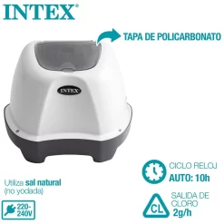 Intex Clorador Salino Para Piscinas Hasta Krystal Clear -Bestway Ventas intex clorador salino para piscinas hasta krystal clear 2