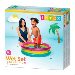Intex Piscina Bebé 3 Aros Arcoiris -Bestway Ventas intex piscina bebe 3 aros arcoiris 2