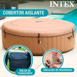 Intex Piscina Bubble Massage PureSpa -Bestway Ventas intex piscina bubble massage purespa 2