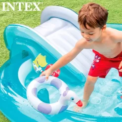 Intex Piscina Centro De Juegos Cocodrilo Con Tobogán Y Pulverizador -Bestway Ventas intex piscina centro de juegos cocodrilo con tobogan y pulverizador 4
