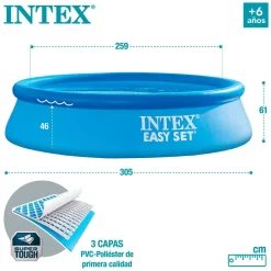 Intex Piscina Easy Set 305x61 Cm -Bestway Ventas intex piscina easy set 305x61 cm 4