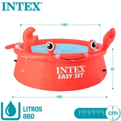 Intex Piscina Easy Set Cangrejo 183x51 Cm -Bestway Ventas intex piscina easy set cangrejo 183x51 cm 5