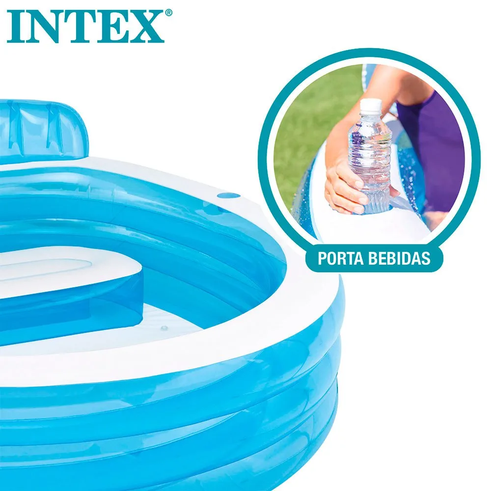 Intex Piscina Familiar Con Sillón 5 Intex Piscina Familiar Con Sillón - Imagen 3