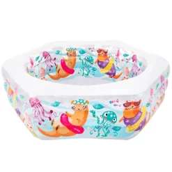 Intex Piscina Hexagonal Ocean Reef