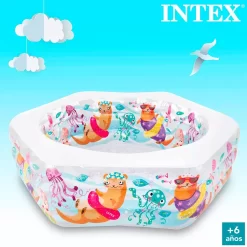 Intex Piscina Hexagonal Ocean Reef -Bestway Ventas intex piscina hexagonal ocean reef 4