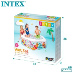 Intex Piscina Hexagonal Ocean Reef -Bestway Ventas intex piscina hexagonal ocean reef 6
