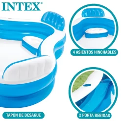 Intex Piscina Hinchable Con Asientos -Bestway Ventas intex piscina hinchable con asientos 2