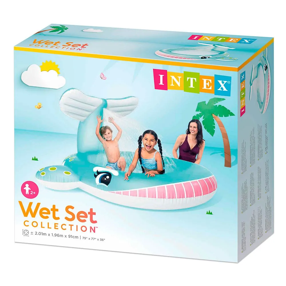 Intex Piscina Inflatable Whale With Sprinkler 7 Intex Piscina Inflatable Whale With Sprinkler - Imagen 5