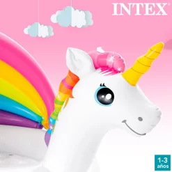 Intex Piscina Unicornio Con Parasol Arco-Iris 127x102x69 Cm -Bestway Ventas intex piscina unicornio con parasol arco iris 127x102x69 cm 4