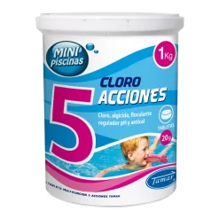 Tableta Cloro 5 Acciones 1kg