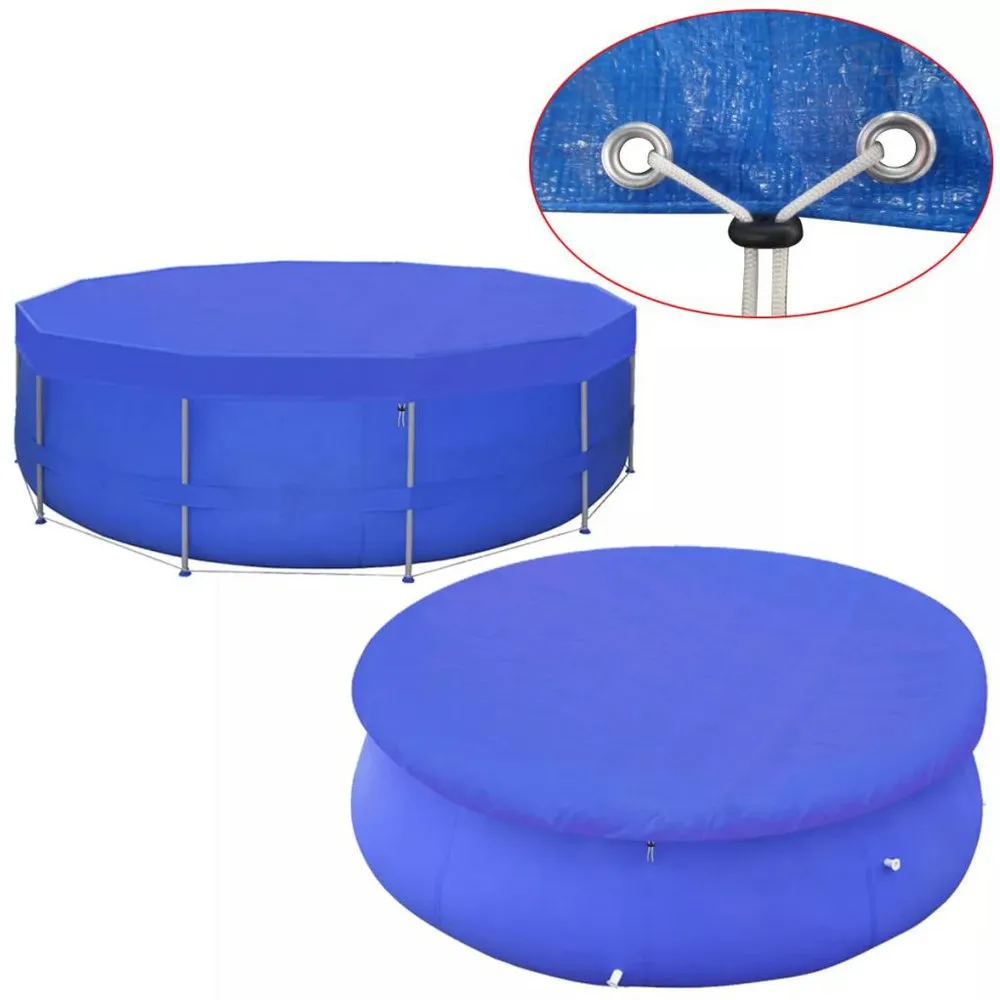 VIDAXL Cubierta De Piscina Pe Redonda Ø 540 Cm 3 VIDAXL Cubierta De Piscina Pe Redonda Ø 540 Cm