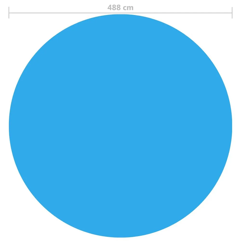 VIDAXL Cubierta De Piscina Redonda 488 Cm 6 VIDAXL Cubierta De Piscina Redonda 488 Cm - Imagen 4