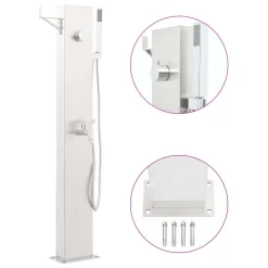 VIDAXL Ducha Grifo Jardín Acero Inoxidabl